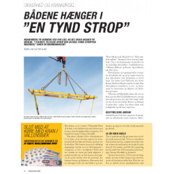 Bådene hænger i 